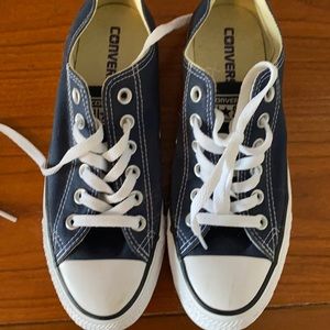 Blue converse